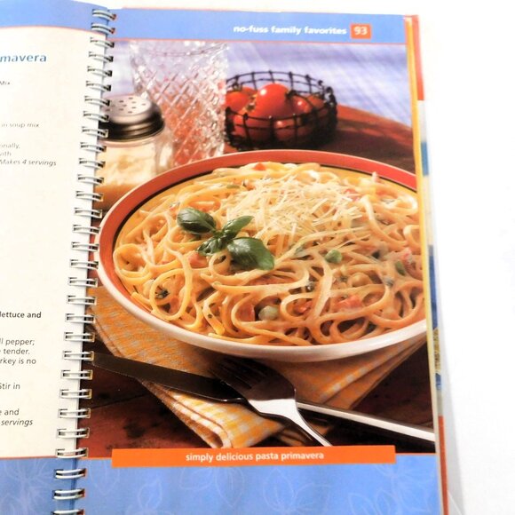 Favorite Brand Name Fix It Quick with a Mix Cookbook 2007 Hardcover Spiral - Picture 8 of 8
